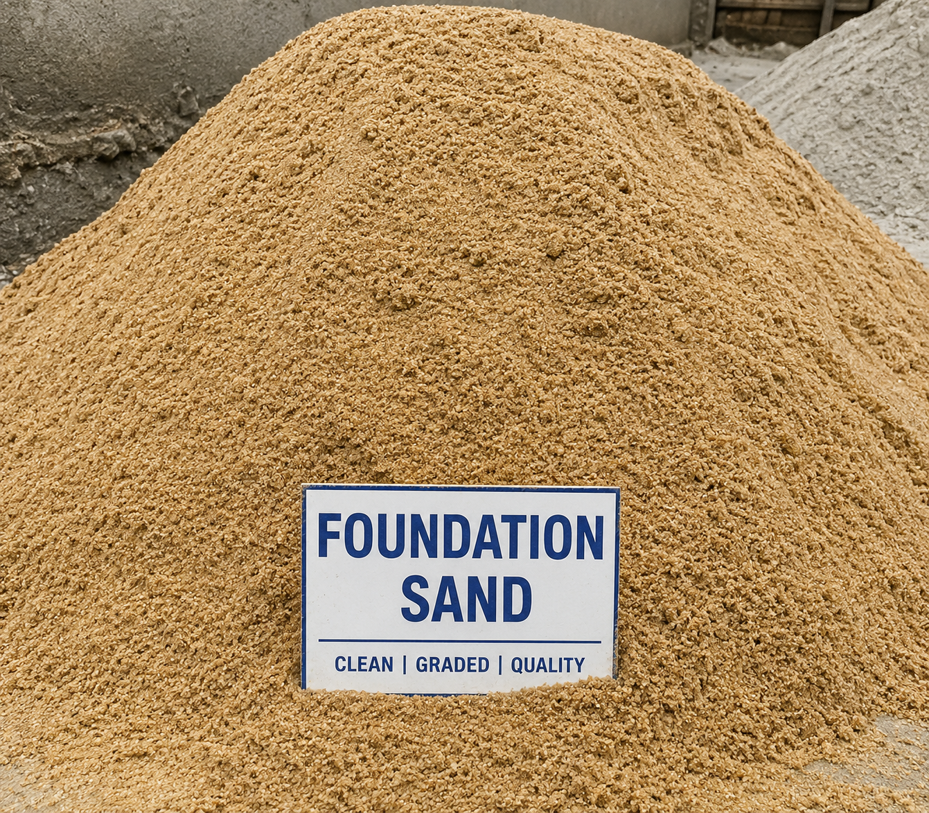 Foundation Sand